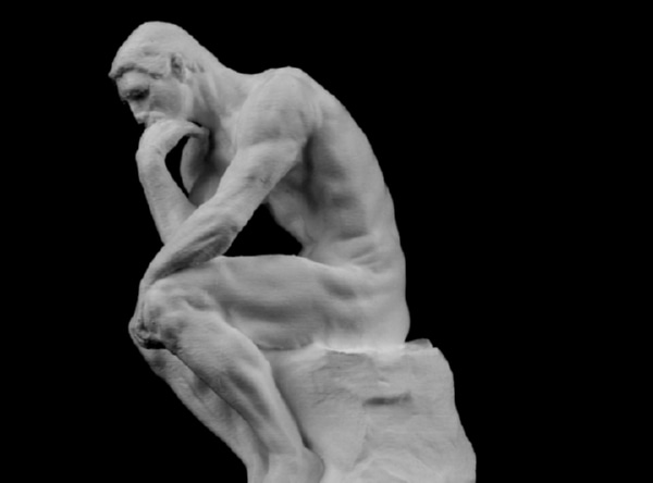 The Thinker at the Musée Rodin, France