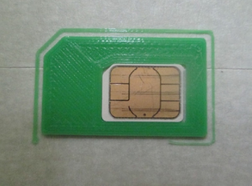 MICRO-sim to sim adapter [Адаптер от микро-сим к сим]