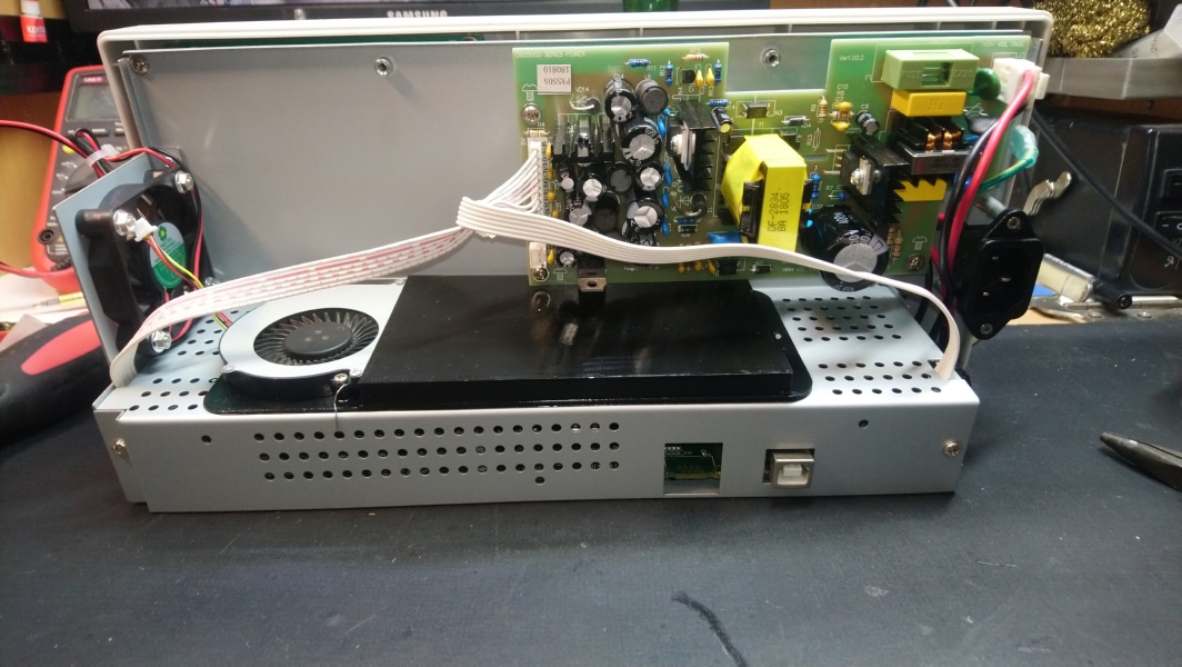 Доработка охлаждения осциллографа Hantek DSO-5XXX.