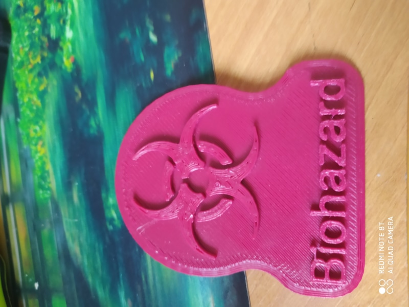 Biohazard logo.