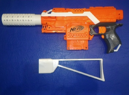 Приклад для nerf stryfe
