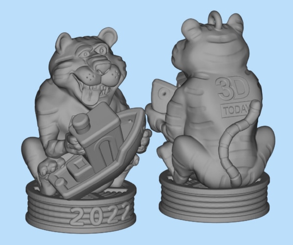 Тигр 3D TODAY 2